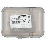 Krabička na desiatu Step by Step, Bagger Rocco, čierna