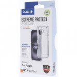 Hama Extreme Protect, kryt pre Apple iPhone 17, materiál D3O®, nezažltne, priehľadný