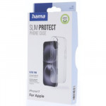Hama Slim Protect, kryt pre Apple iPhone 17, ultra tenký, 20% recyklovaných materiálov, priehľadný