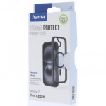 Hama Frame Protect, kryt pre Apple iPhone 17, magnetický, priehľadný/čierny