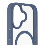 Hama Frame Protect, kryt pre Apple iPhone 17, magnetický, priehľadný/modrý