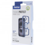 Hama Frame Protect, kryt pre Apple iPhone 17, magnetický, priehľadný/modrý