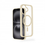 Hama Frame Protect, kryt pre Apple iPhone 17, magnetický, priehľadný/béžový