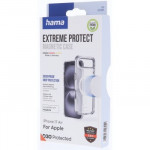 Hama Extreme Protect, kryt pre Apple iPhone Air, magnetický, D3O®, nezažltne, priehľadný