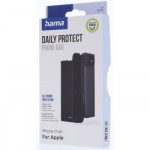 Hama Daily Protect, puzdro-knižka pre Apple iPhone Air, funkcia stojanu, čierne