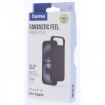 Hama Fantastic Feel, kryt pre Apple iPhone Air, hebký povrch, čierny