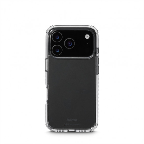Hama Extreme Protect, kryt pre Apple iPhone 17 Pro, materiál D3O®, nezažltne, priehľadný