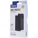 Hama Daily Protect, puzdro-knižka pre Apple iPhone 17 Pro, funkcia stojanu, čierne