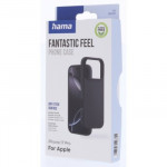 Hama Fantastic Feel, kryt pre Apple iPhone 17 Pro, hebký povrch, čierny