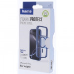 Hama Frame Protect, kryt pre Apple iPhone 17 Pro, magnetický, priehľadný/modrý
