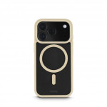 Hama Frame Protect, kryt pre Apple iPhone 17 Pro, magnetický, priehľadný/béžový