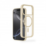 Hama Frame Protect, kryt pre Apple iPhone 17 Pro, magnetický, priehľadný/béžový