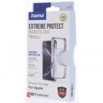 Hama Extreme Protect, kryt pre Apple iPhone 17 Pro Max, magnetický, D3O®, nezažltne, priehľadný