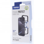 Hama Frame Protect, kryt pre Apple iPhone 17 Pro Max, magnetický, priehľadný/čierny
