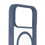 Hama Frame Protect, kryt pre Apple iPhone 17 Pro Max, magnetický, priehľadný/modrý