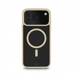 Hama Frame Protect, kryt pre Apple iPhone 17 Pro Max, magnetický, priehľadný/béžový