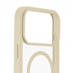 Hama Frame Protect, kryt pre Apple iPhone 17 Pro Max, magnetický, priehľadný/béžový