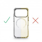 Hama Extreme Protect, kryt pre Apple iPhone 17 Pro, magnetický, D3O®, nezažltne, priehľadný