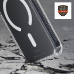 Hama Extreme Protect, kryt pre Apple iPhone 17 Pro Max, magnetický, D3O®, nezažltne, priehľadný
