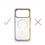 Hama Extreme Protect, kryt pre Apple iPhone 17 Pro Max, magnetický, D3O®, nezažltne, priehľadný