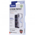 Hama Extreme Protect, kryt pre Apple iPhone 17 Pro Max, magnetický, D3O®, nezažltne, priehľadný