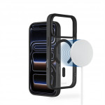 Hama Frame Protect, kryt pre Apple iPhone 17 Pro, magnetický, priehľadný/čierny Hama Frame Protect, kryt pre Apple iPhone 17 Pro, magnetický, priehľadný/čierny