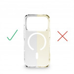 Black Rock Mag Clear Case, kryt pre Apple iPhone 17 Pro, magnetický, priehľadný Black Rock Mag Clear Case, kryt pre Apple iPhone 17 Pro, magnetický, priehľadný