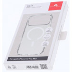 Black Rock Mag Clear Case, kryt pre Apple iPhone 17 Pro Max, magnetický, priehľadný Black Rock Mag Clear Case, kryt pre Apple iPhone 17 Pro Max, magnetický, priehľadný