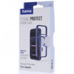 Hama Frame Protect, kryt pre Apple iPhone 17 Pro Max, magnetický, priehľadný/modrý