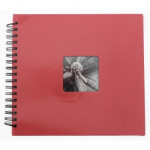 Hama album klasický špirálový FINE ART 28x24 cm, 50 strán, flamingo