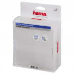 Hama CD/DVD ochranný obal, 100 ks/bal., transparent