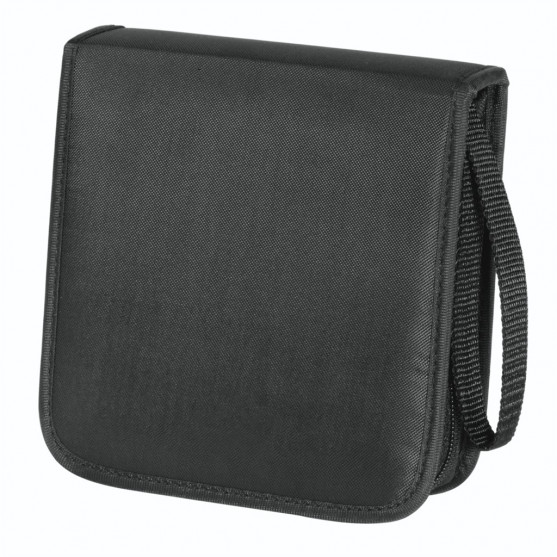 Hama Wallet 20, puzdro na 20 CD/DVD/Blu-ray diskov, polyester, čierne Hama Wallet 20, puzdro na 20 CD/DVD/Blu-ray diskov, polyester, čierne