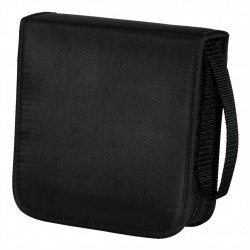 Hama Wallet 40, puzdro na 40 CD/DVD/Blu-ray diskov, polyester, čierne