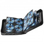 Hama Wallet 208, puzdro na 208 CD/DVD/Blu-ray diskov, polyester, čierne