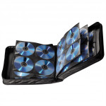 Hama Wallet 208, puzdro na 208 CD/DVD/Blu-ray diskov, polyester, čierne