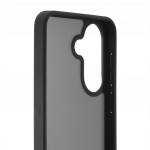 Black Rock Hybrid Case, kryt pre Samsung Galaxy A37 5G, matný, polopriehľadný čierny