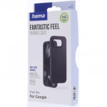 Hama Fantastic Feel, kryt pre Google Pixel 10a, hebký povrch, čierny