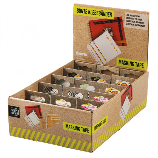 Hama lepiace pásky pre kreatívnu tvorbu, rôzne motívy, balenie 15 setov (cena je uvedená za 1 set) Hama lepiace pásky pre kreatívnu tvorbu, rôzne motívy, balenie 15 setov (cena je uvedená za 1 set)