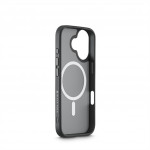 Black Rock Hybrid Case, kryt pre Apple iPhone 17, magnetický, matný, polopriehľadný čierny