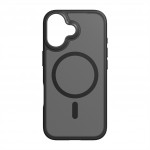 Black Rock Hybrid Case, kryt pre Apple iPhone 17, magnetický, matný, polopriehľadný čierny