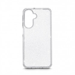 White Diamonds Glitter Case, kryt pre Samsung Galaxy A17/A17 5G, priehľadný s trblietkami