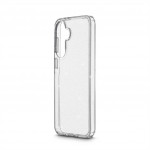 White Diamonds Glitter Case, kryt pre Samsung Galaxy A37 5G, priehľadný s trblietkami, nezažltne