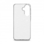 White Diamonds Glitter Case, kryt pre Samsung Galaxy A57 5G, priehľadný s trblietkami, nezažltne