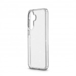 White Diamonds Glitter Case, kryt pre Samsung Galaxy A57 5G, priehľadný s trblietkami, nezažltne