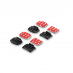 Hama set: 4 upevňovacie doštičky pre akčné kamery, GoPro kompatibilné