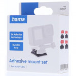 Hama set: 4 upevňovacie doštičky pre akčné kamery, GoPro kompatibilné