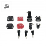 Hama set držiakov pre akčné kamery, GoPro kompatibilné, 11-dielna