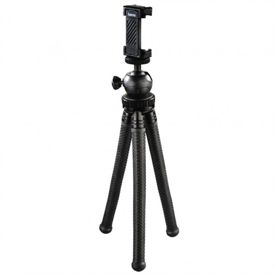 Hama statív FlexPro 3v1 pre fotoaparáty, GoPro kamery a smartfóny, 27 cm, čierny, škatuľka