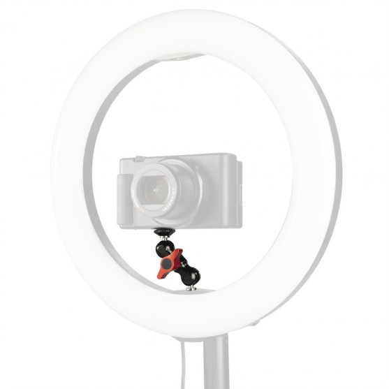 Hama Twin Ball 72, rameno s 2 guľovými kĺbmi pre kruhové LED svetlá, 2x 1,4, 7,2 cm Hama Twin Ball 72, rameno s 2 guľovými kĺbmi pre kruhové LED svetlá, 2x 1,4, 7,2 cm