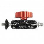 Hama Twin Ball 72, rameno s 2 guľovými kĺbmi pre kruhové LED svetlá, 2x 1,4, 7,2 cm Hama Twin Ball 72, rameno s 2 guľovými kĺbmi pre kruhové LED svetlá, 2x 1,4, 7,2 cm